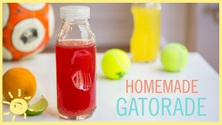 EAT  Homemade Gatorade [upl. by Cynar734]