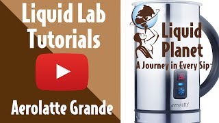 Liquid Lab  Aerolatte Grande Milk Frother [upl. by Georgie]