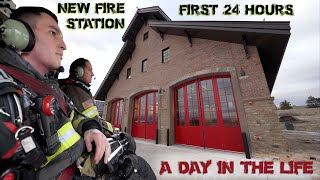 First 24 Hours in a New Fire Station  A Day in the Life [upl. by Doehne]