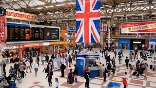 A Walk Through The London Victoria Station London England [upl. by Francis]