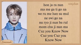 NCT U  Know Now Easy Lyrics [upl. by Terrab]